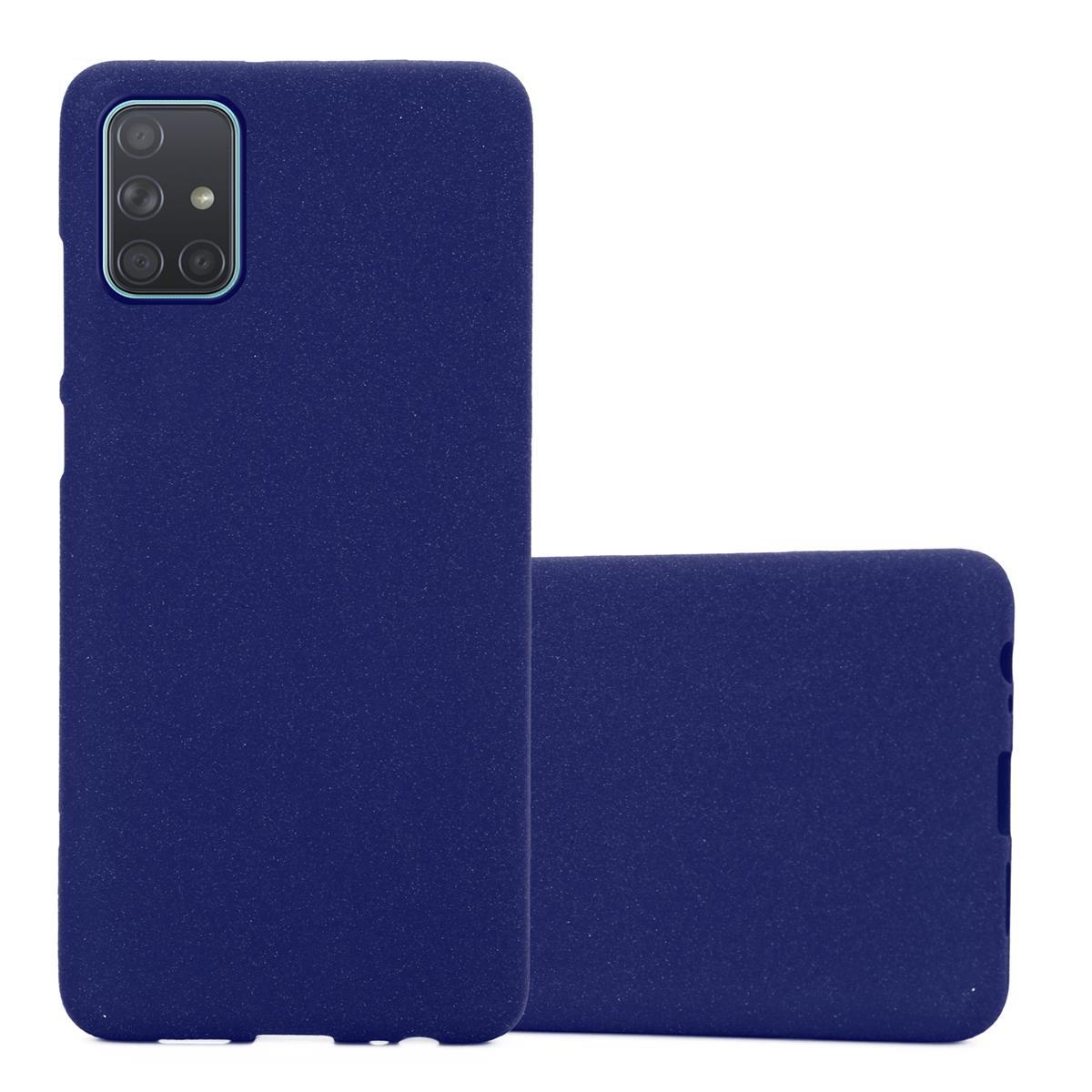 Etui ochronne Cadorabo do Samsung Galaxy A71 4G w kolorze niebieskim TPU Etui na telefon komórkowy