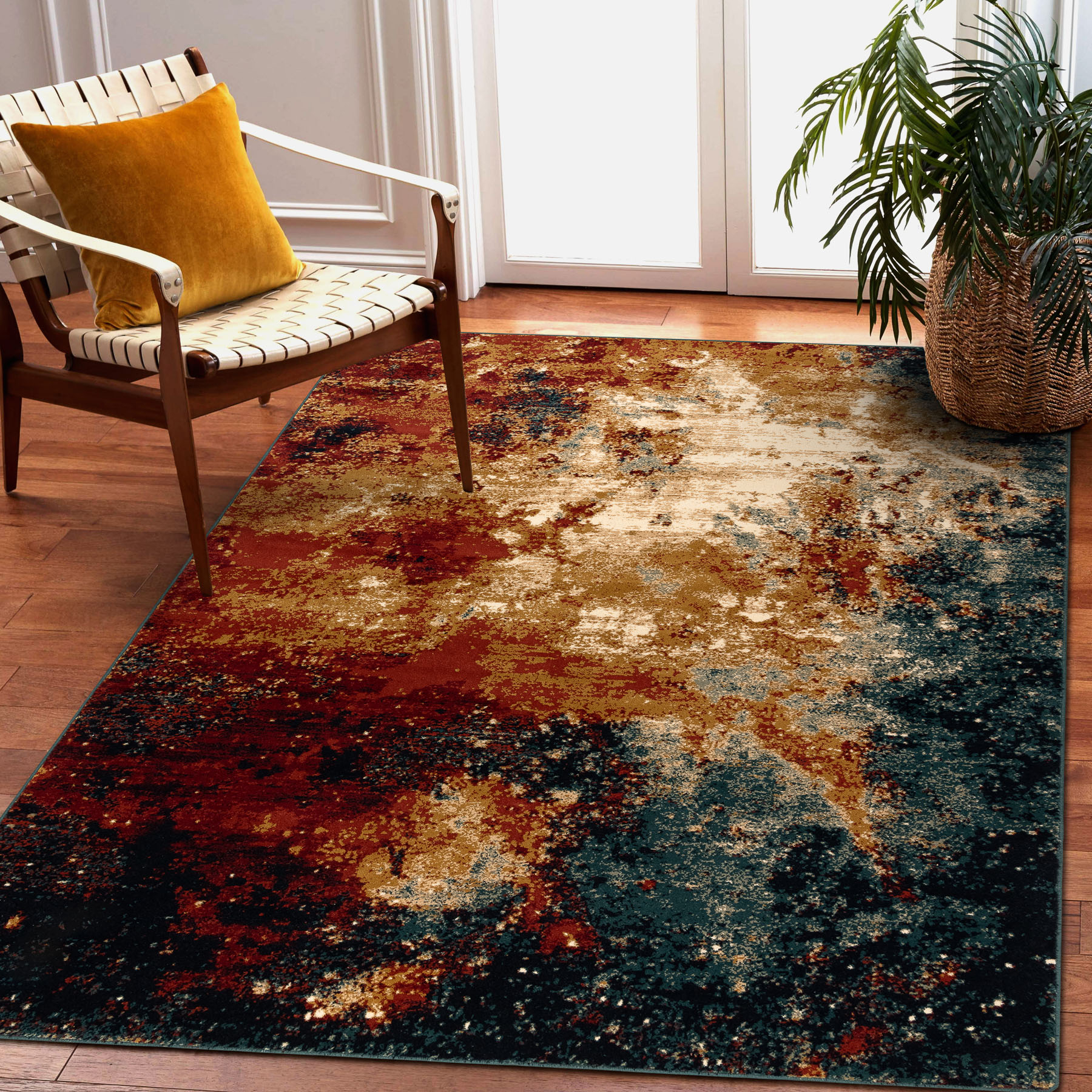 Dywan wełniany OMEGA MIA red czerwony 170x235 cm