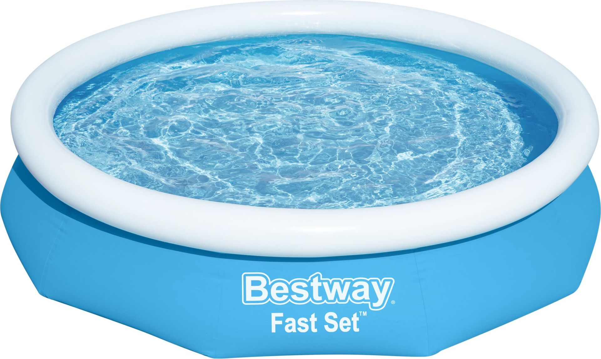 Zestaw basenowy naziemny Bestway® Fast Set™ z pompą filtrującą Ø 305 x 66 cm, niebieski, okrągły