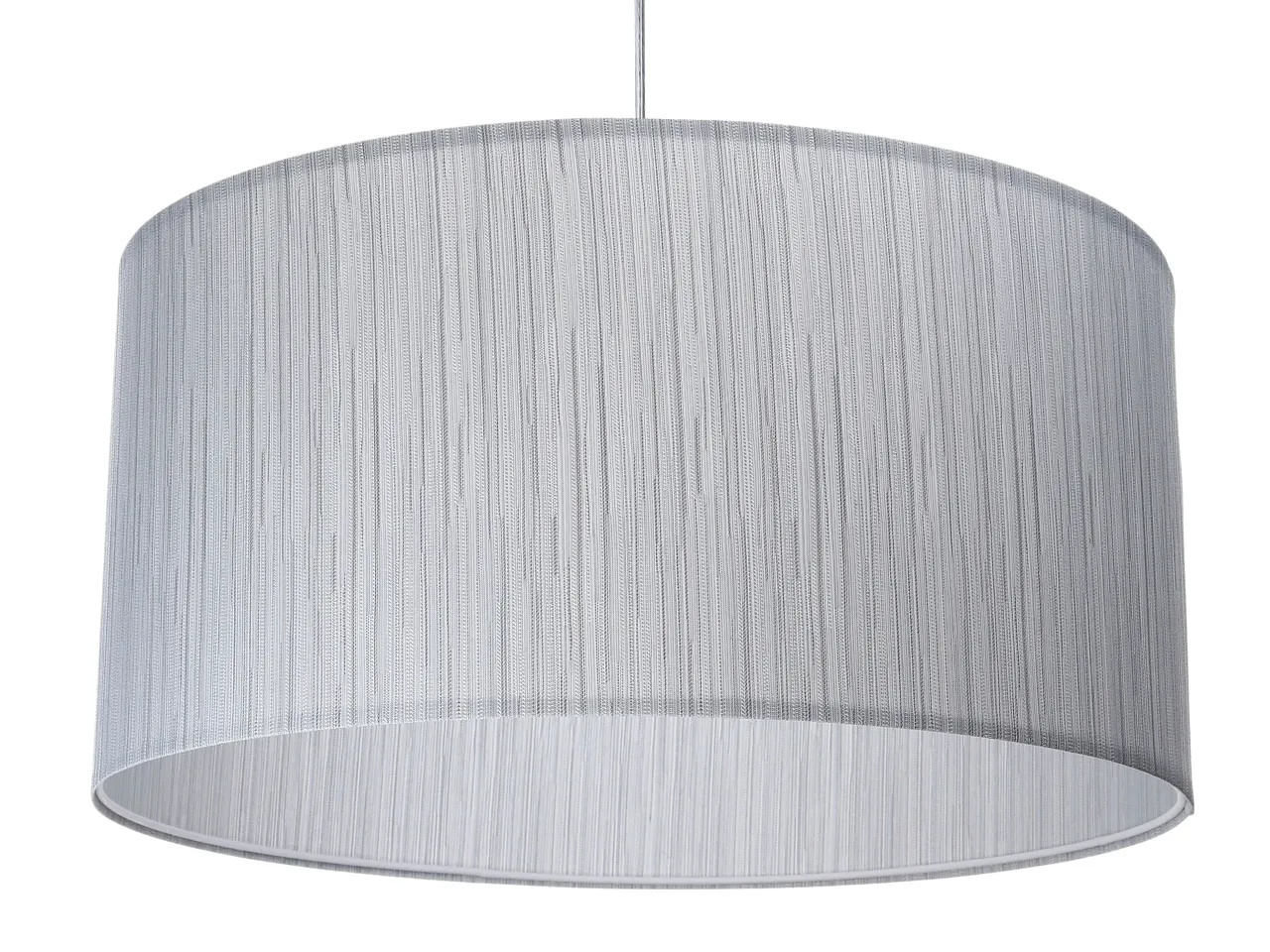 Lampa wisząca NATURAL SILVER 60 jasnoszara