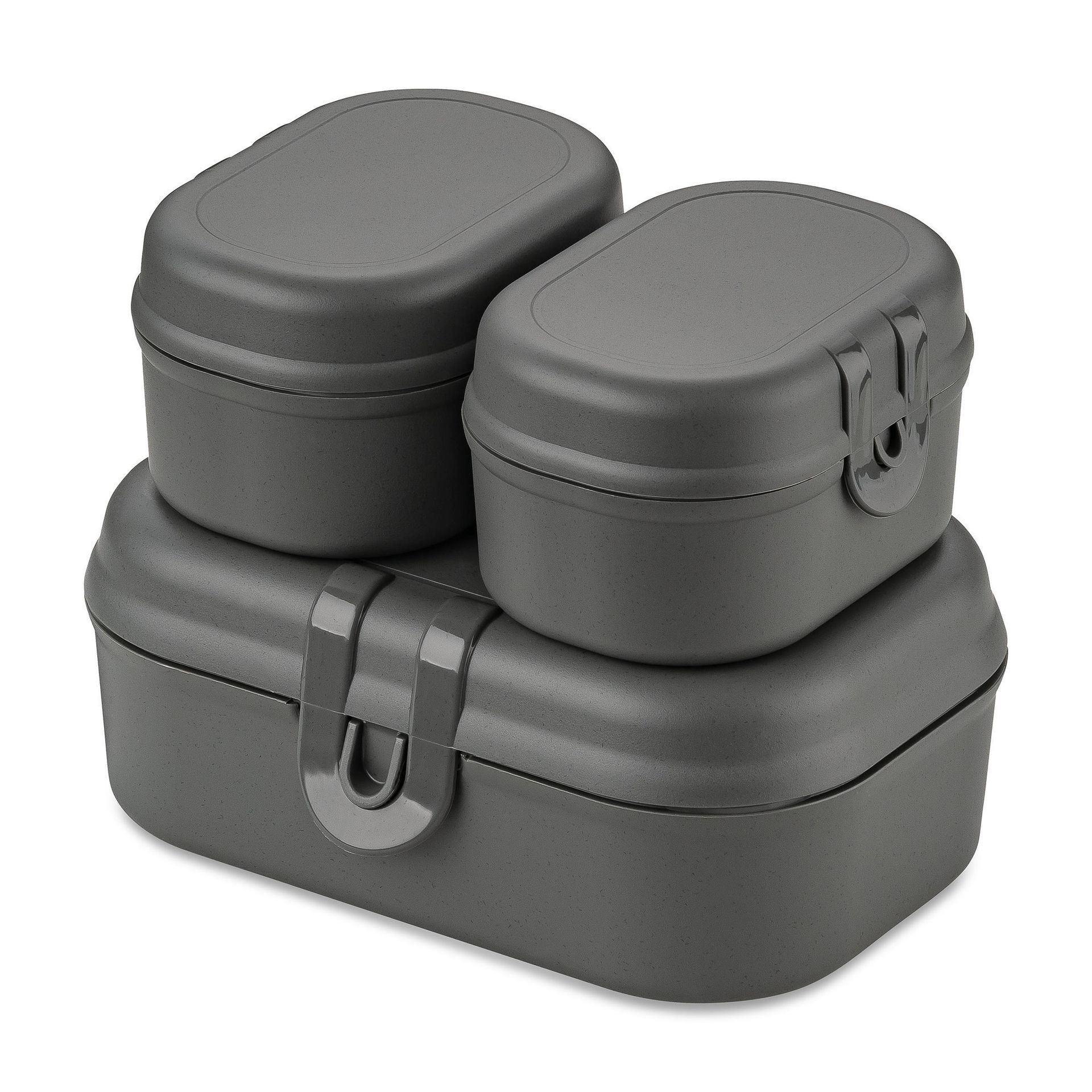Lunchbox PASCAL READY MINI, zestaw 3 pojemników, KOZIOL