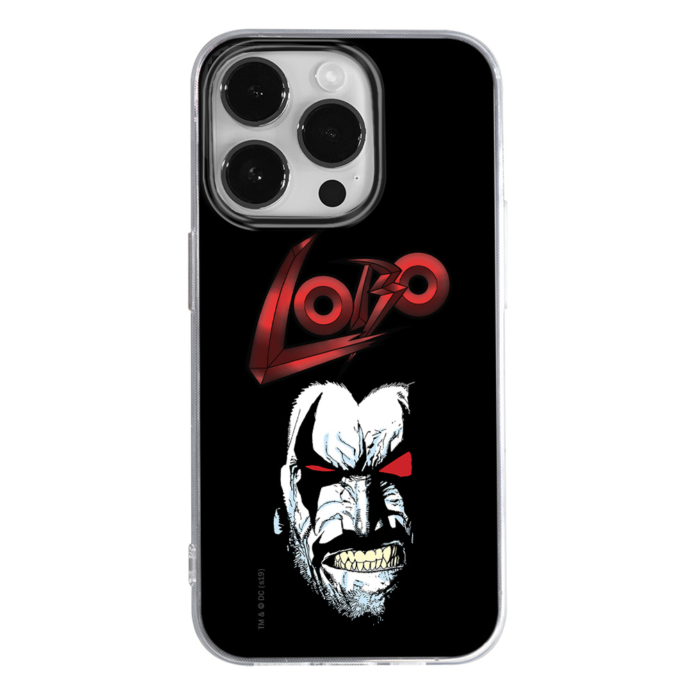 Etui do Apple IPHONE XS Max Lobo 005 DC Nadruk pełny Czarny