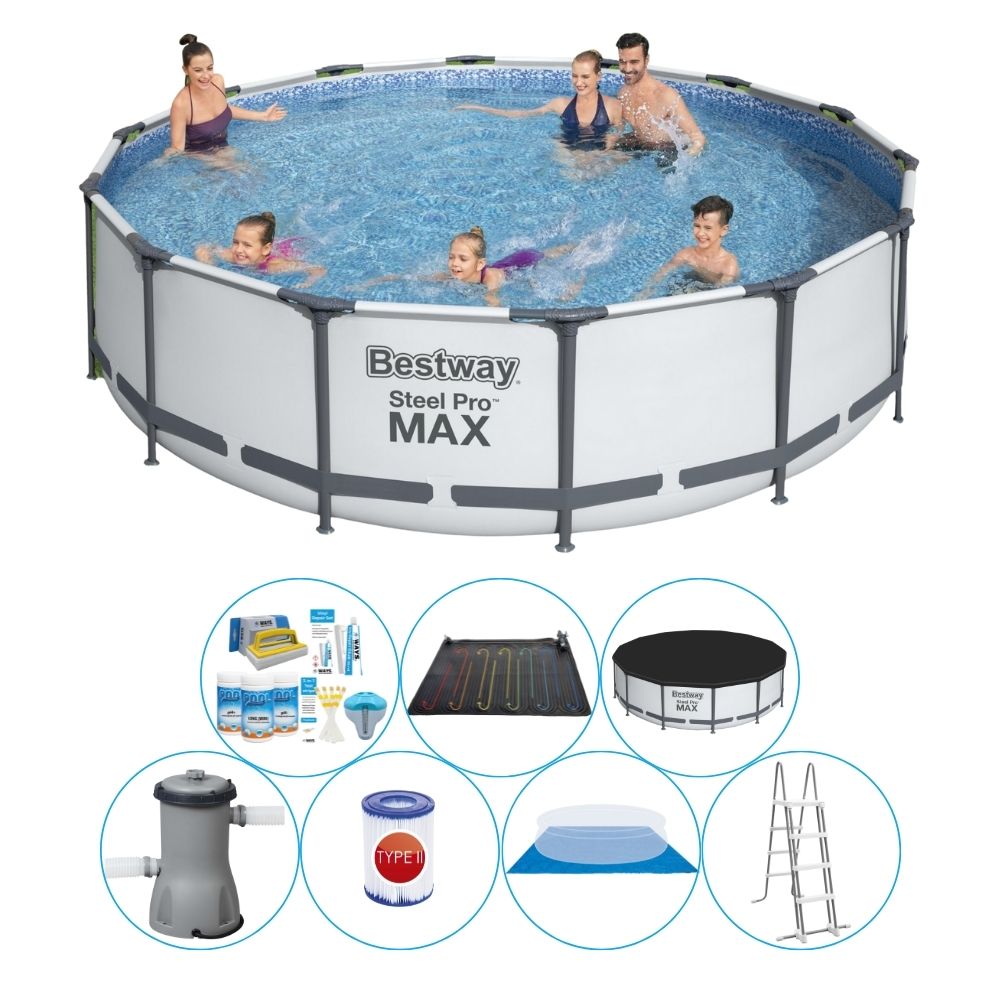 Oferta basenów - Bestway Steel Pro MAX 427x107 cm okrągły