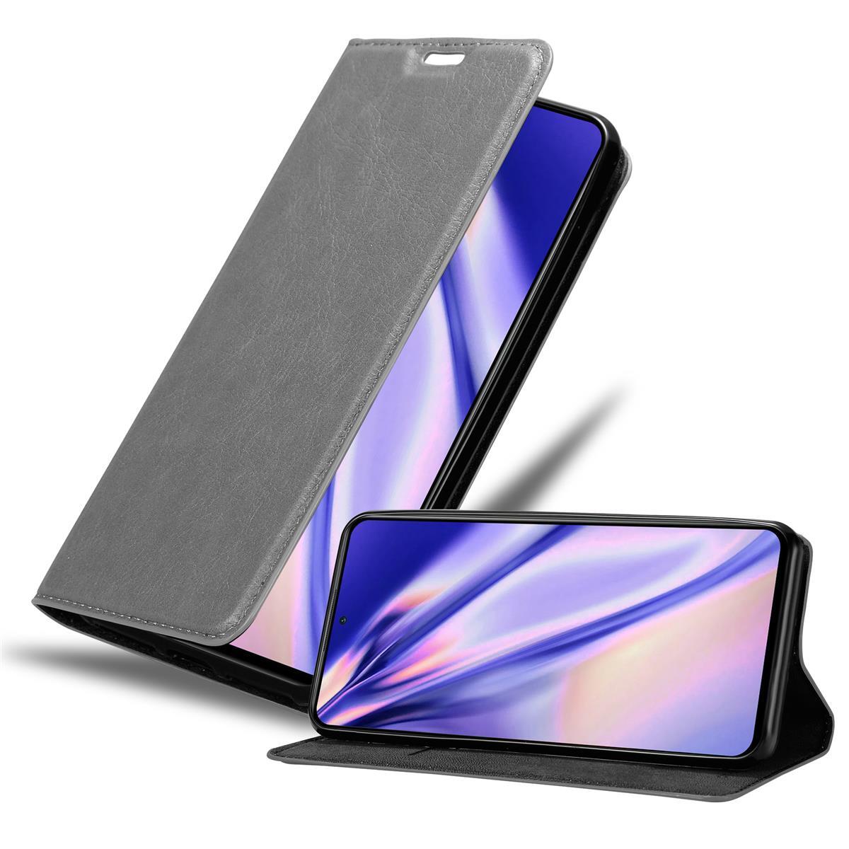 Cadorabo Etui do Xiaomi RedMi NOTE 10 4G / RedMi NOTE 10S Etui ochronne w kolorze szarym Etui na telefon komórkowy Etui ochronne