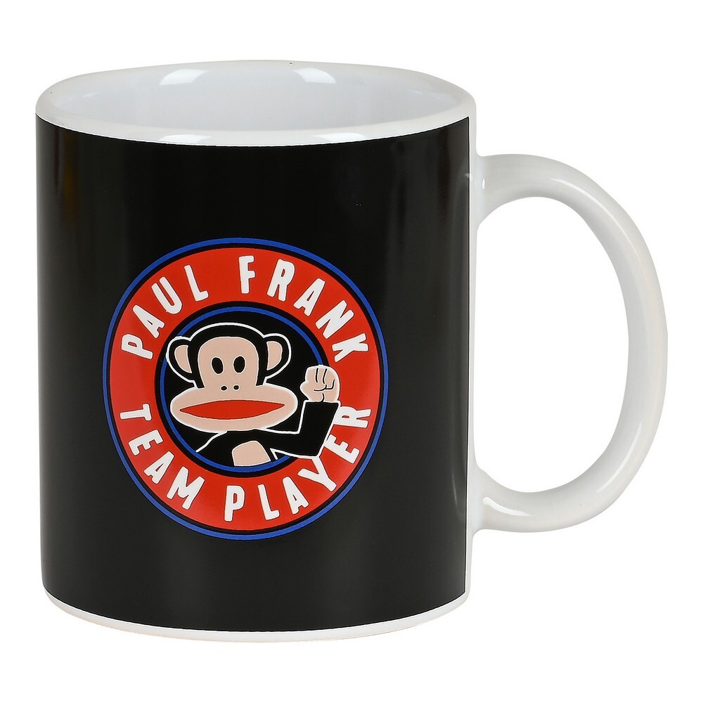 Kubek ceramiczny Paul Frank Team player czarny (350 ml)