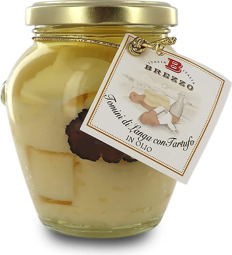 Ser owczy z truflą marynowany w oleju, 280 g / Brezzo