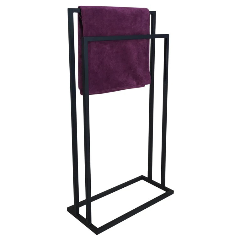 Wieszak na ręczniki HMP złoty lity ekskluzywny metal 100% 2 oddzielne pręty