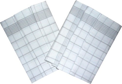 Ręcznik Negativ bawełna egipska 50x70 cm biały/szary 3 szt