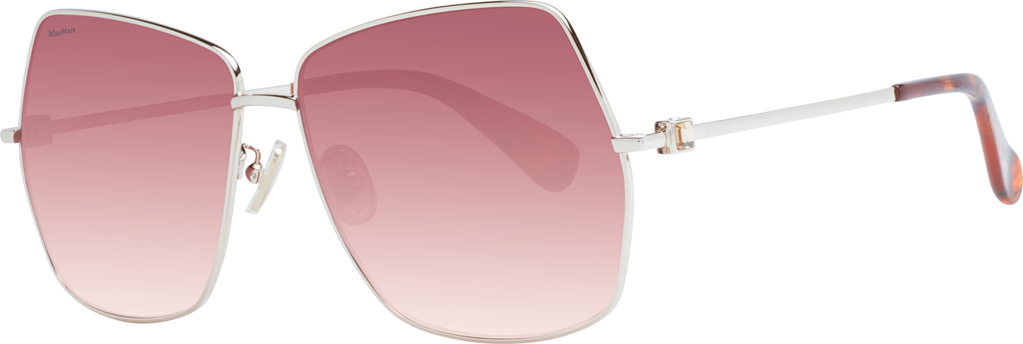MaxMara MM0035-H 30F SHINY DEEP GOLD 61/13/140 Damskie okulary przeciwsłoneczne