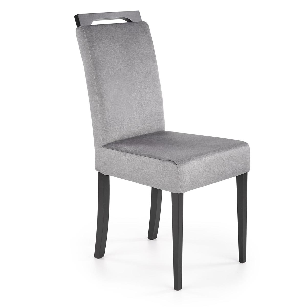 Halmar Krzesło do jadalni Clarion 2 - czarny / jasnoszary