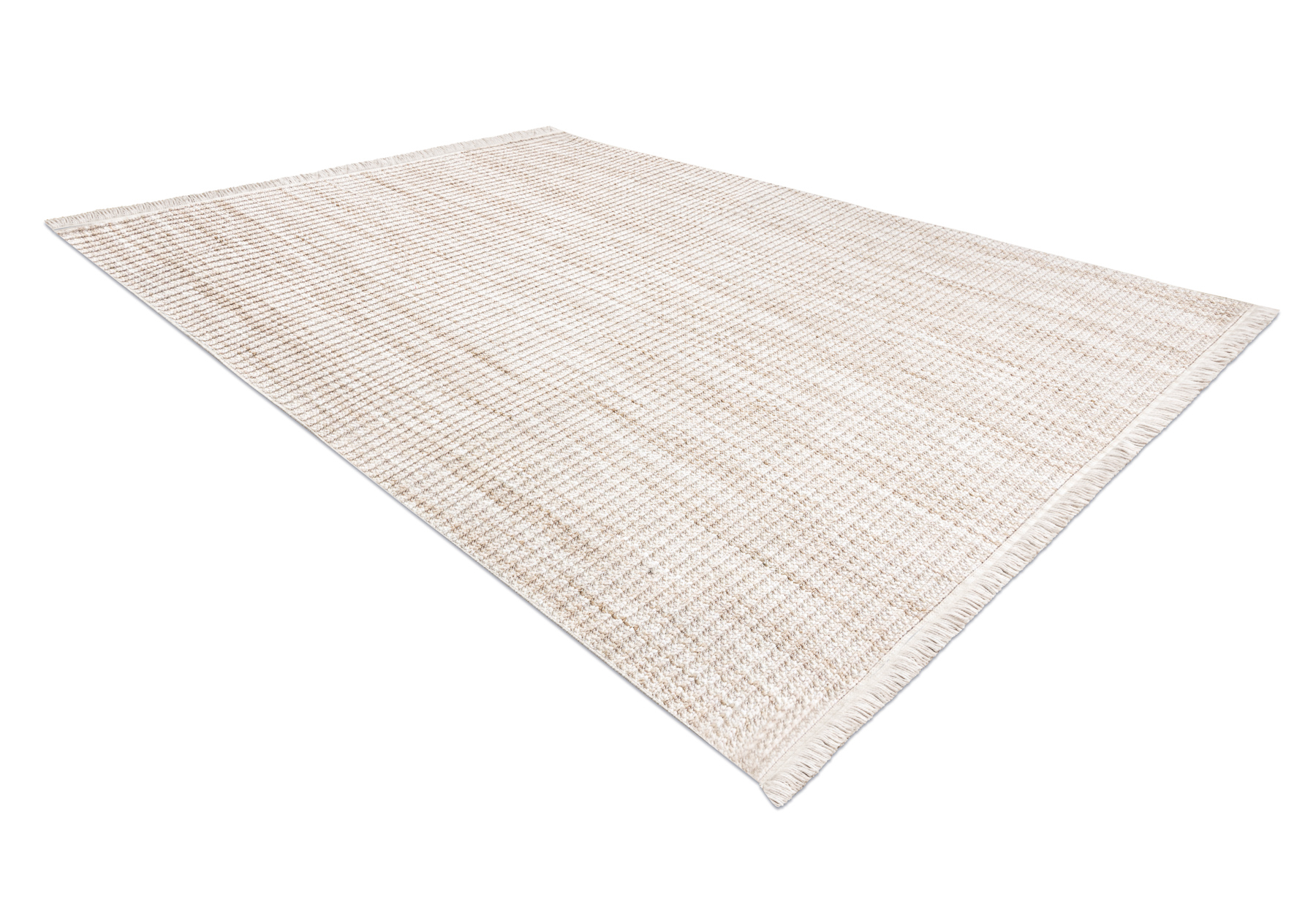 Dywan NANO FH72A Melanż, pętelkowy, płasko tkany beż beżowy 160x220 cm