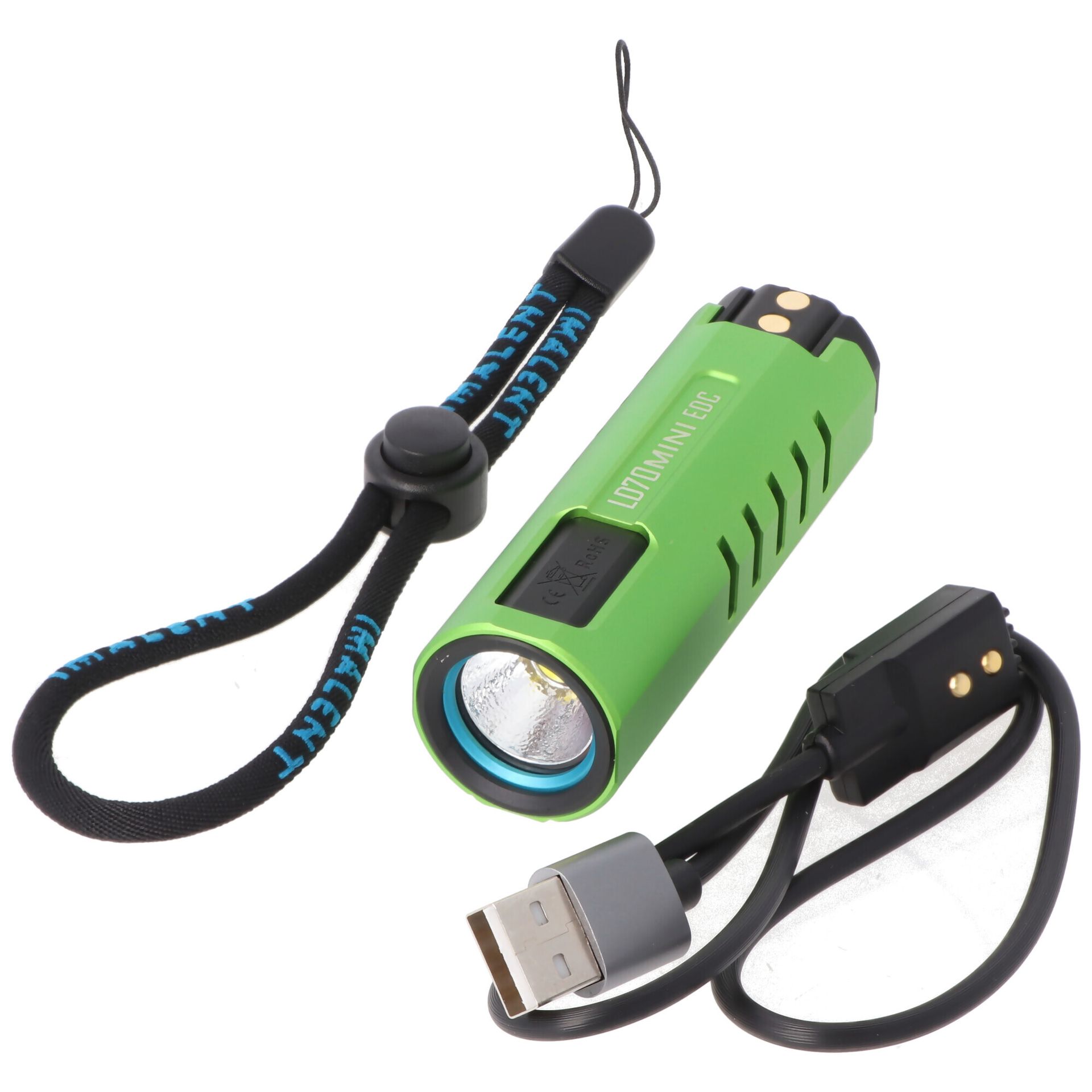 Latarka LED Imalent LD70 Mini EDC zielona, 4000 lumenów, maksymalny zasięg światła 203 metry