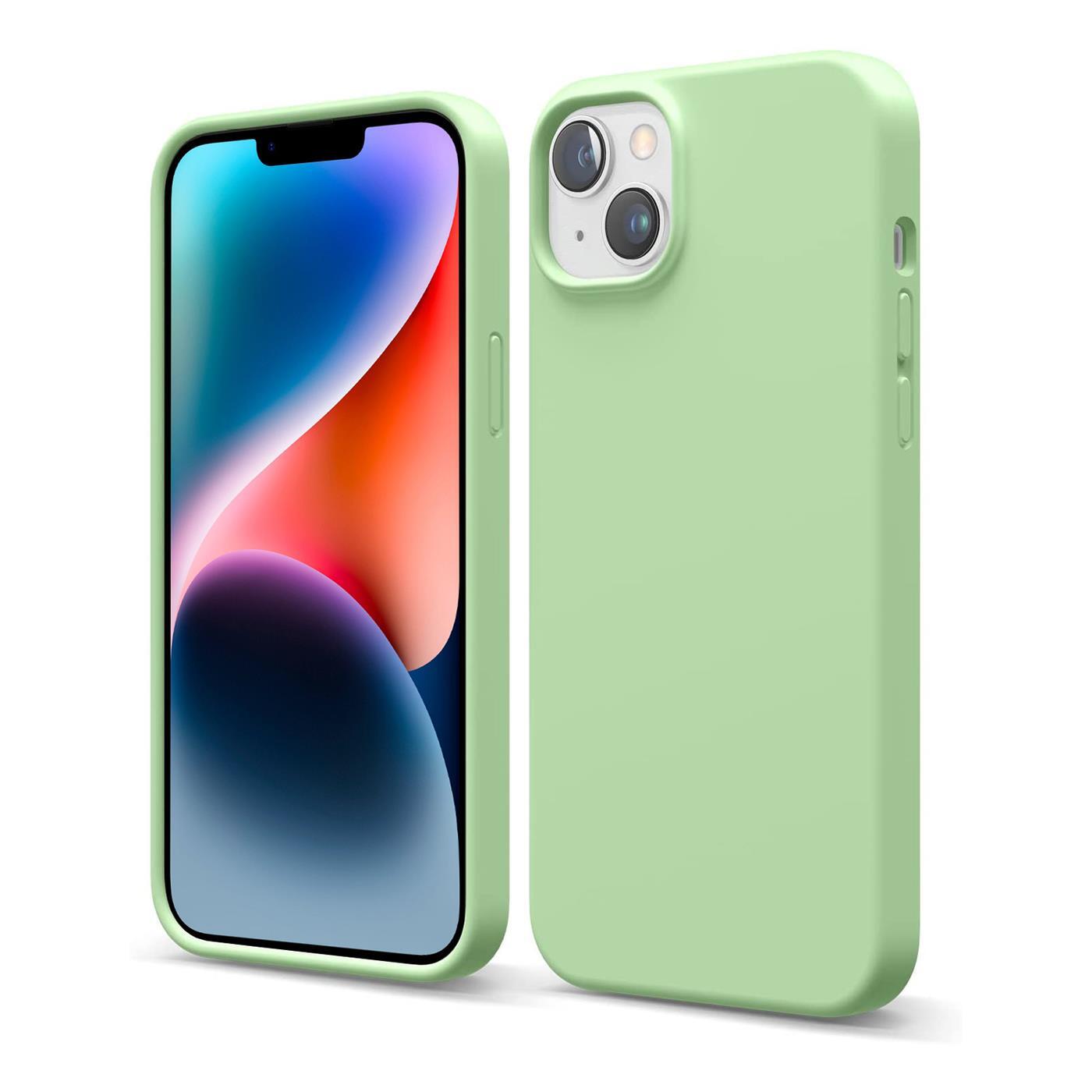 Etui na telefon komórkowy Apple iPhone 15 Etui ochronne na telefon komórkowy silikonowe etui na telefon komórkowy, zielone