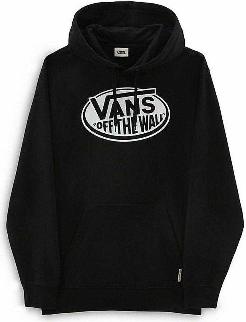 Męski sweter z kapturem Vans Classic Off The Wall Czarny - L