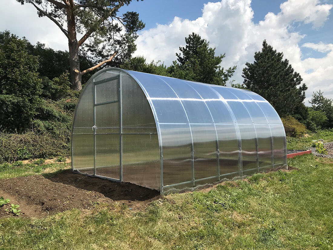 szklarnia GOLIAS 6x3m łuk, poliwęglan
