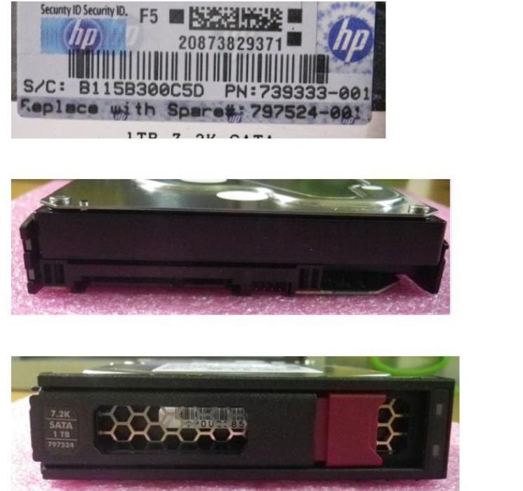 HP enterprise DRV HD 1TB 6G 7.2K 3.5 SATA LP
