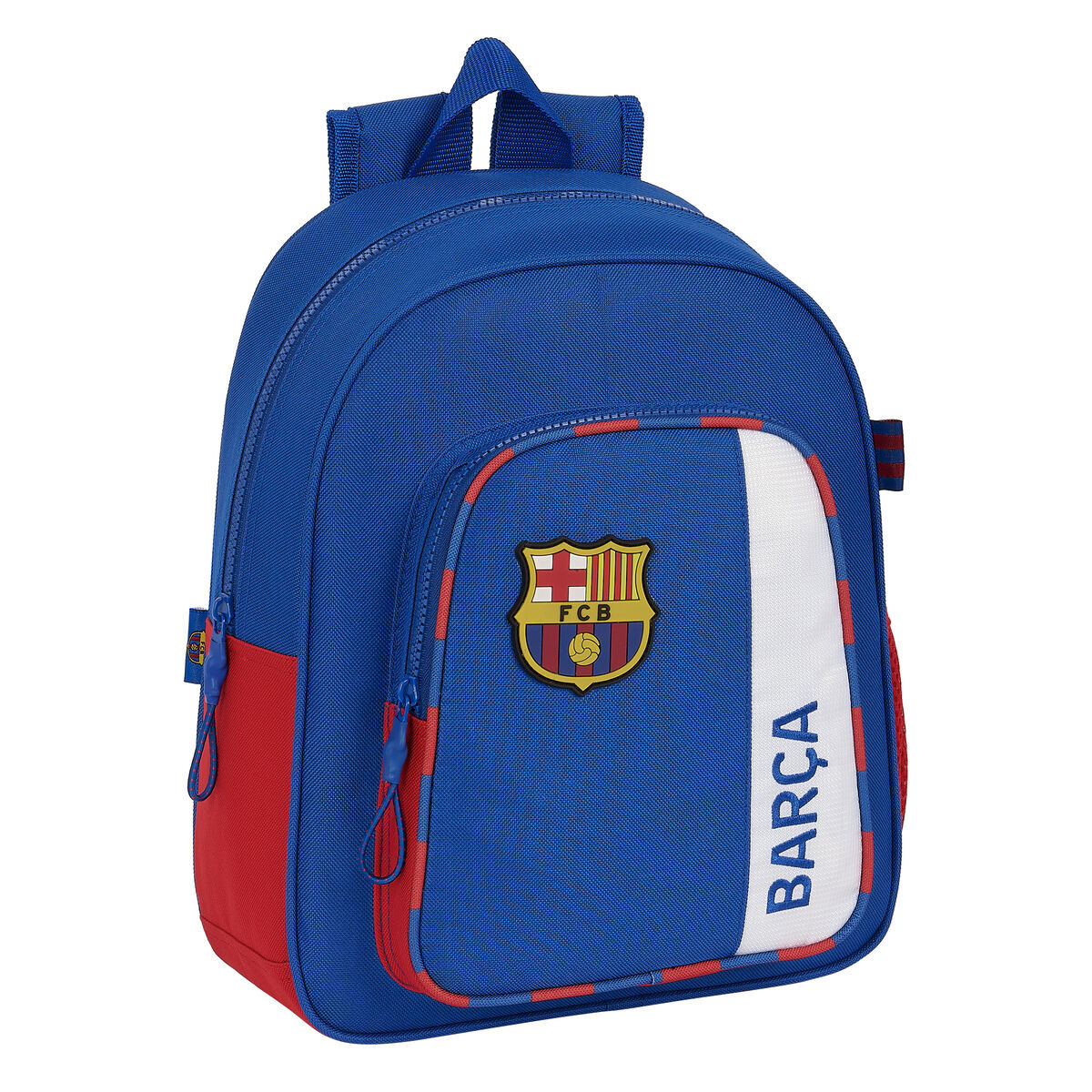 Plecak szkolny F.C. Barcelona niebieski granat czerwony 27 x 33 x 10 cm