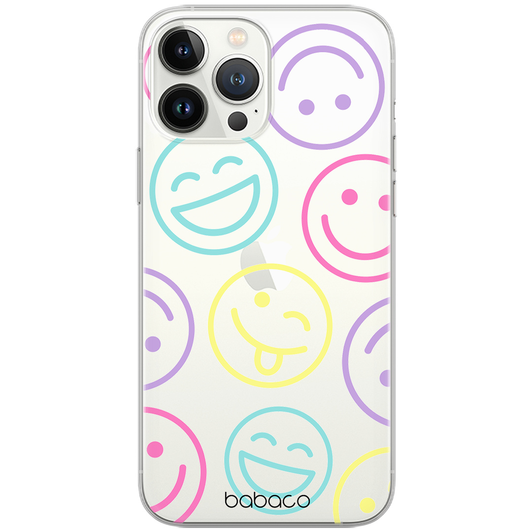 Etui do Apple IPHONE 7 PLUS/ 8 PLUS Positive vibes 002 Babaco Nadruk częściowy Przeźroczysty