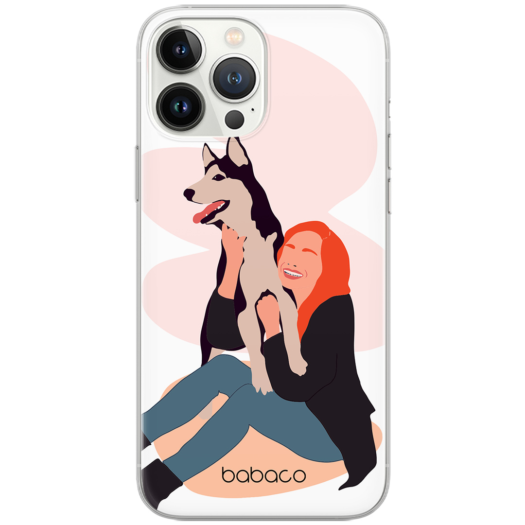 Etui do Apple IPHONE 14 PRO MAX Psy 004 Babaco Nadruk pełny Wielobarwny