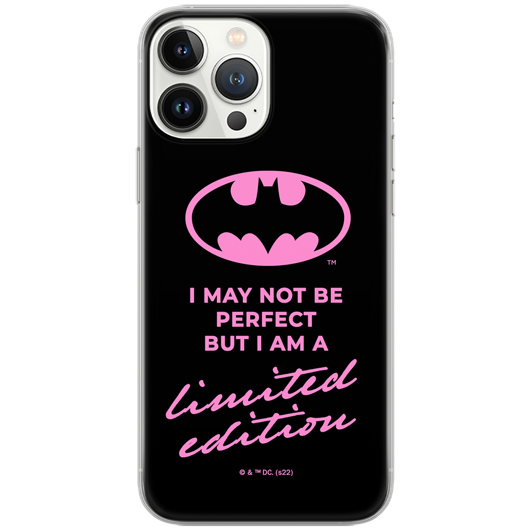 Etui do Samsung A20e Batman 062 DC Nadruk pełny Różowy