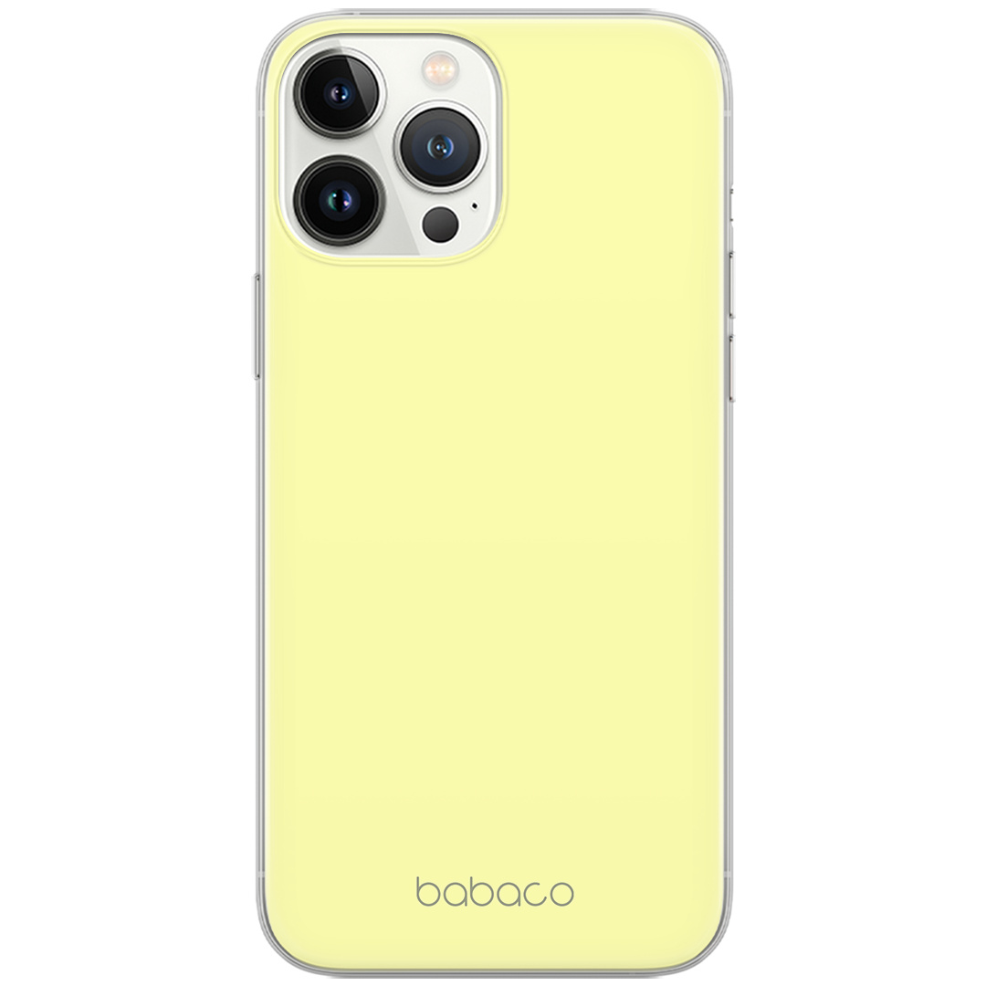 Etui do Samsung A54 5G Classic 010 Babaco Nadruk pełny Żółty