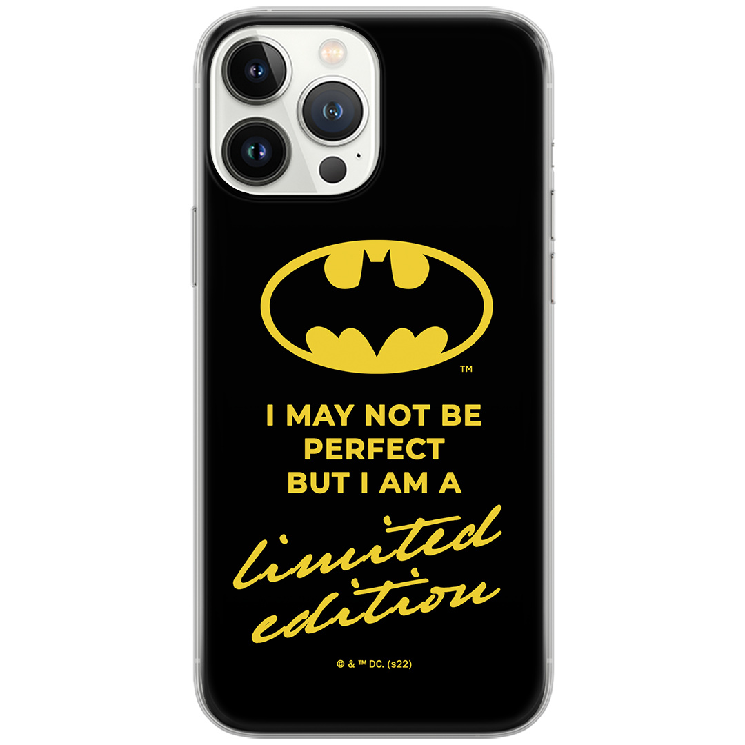 Etui do Samsung A50/ A50s/ A30s Batman 062 DC Nadruk pełny Żółty