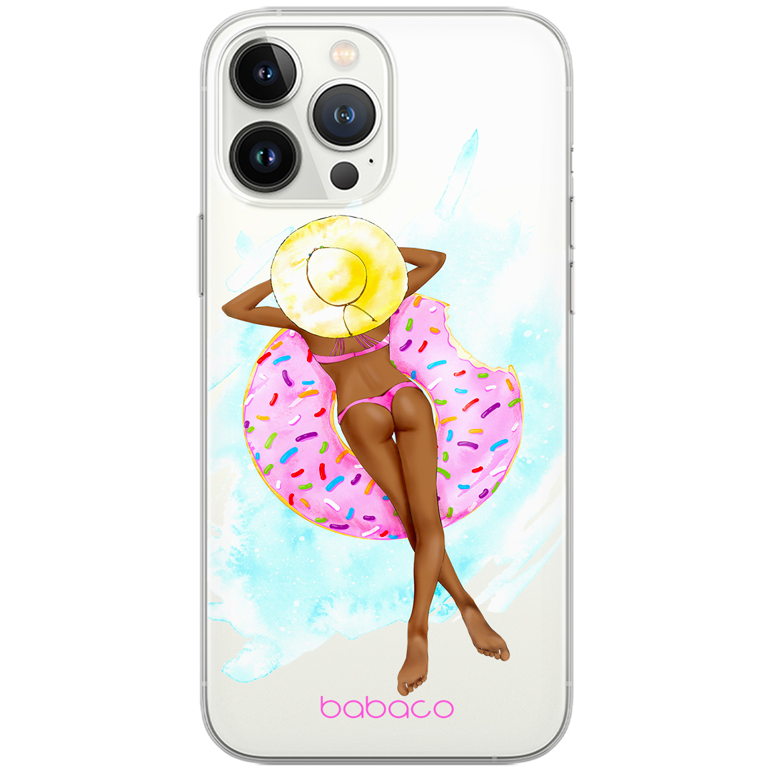 Etui do Samsung A14 4G/5G Girls 006 Babaco Nadruk częściowy Przeźroczysty