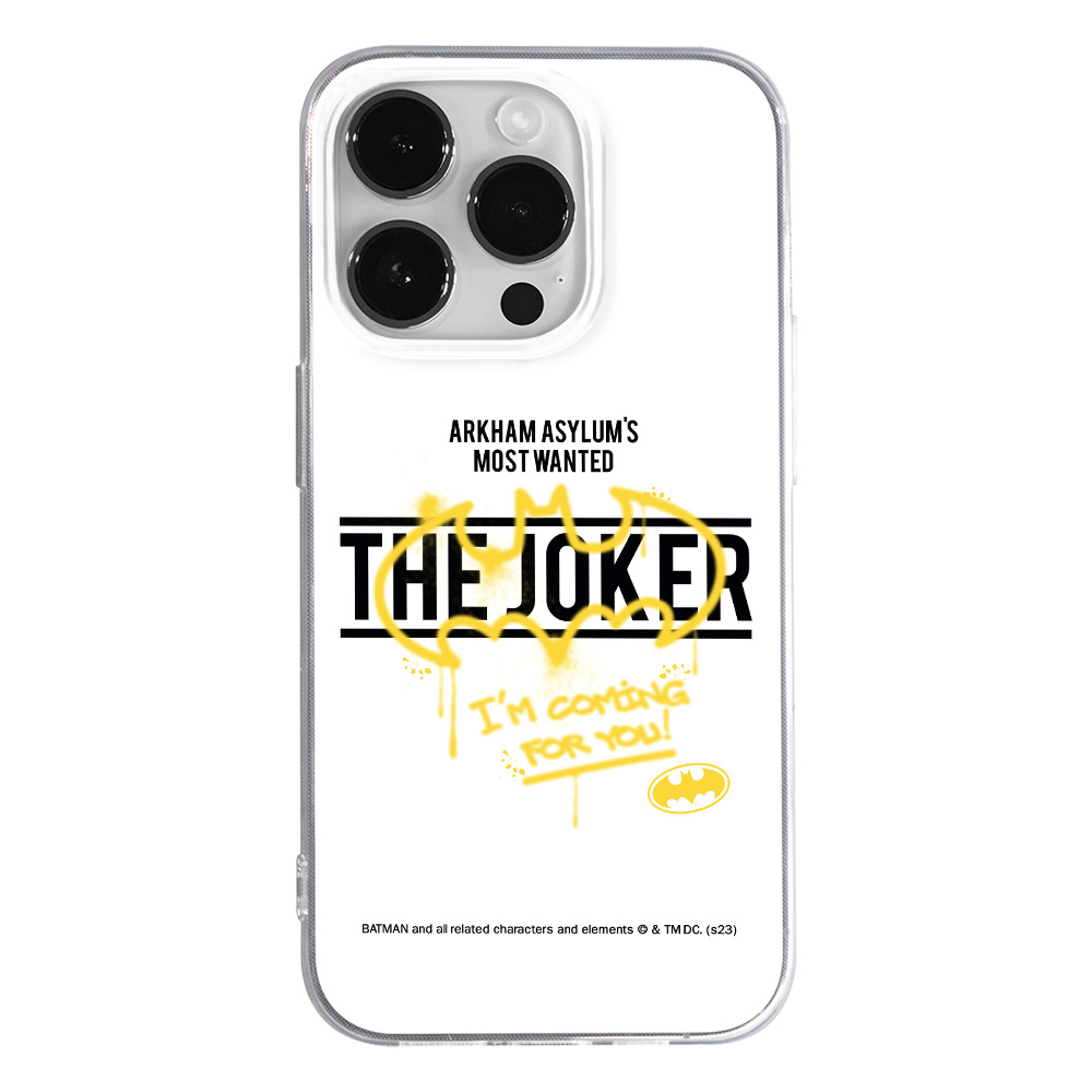 Etui do Samsung A13 4G Batman i Joker 006 DC Nadruk pełny Biały