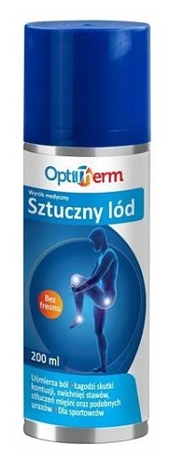 Optitherm Sztuczny Lód Spray, 200 ml - Długi termin ważności!