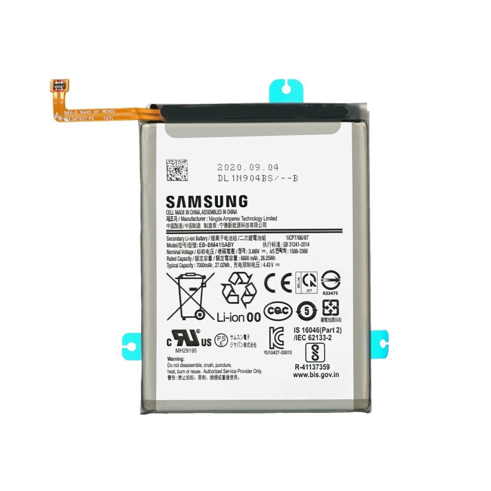 Oryginalna bateria do Samsung Galaxy M31s EB-BM317ABY 6000mAh zamiennik GH82-23775A