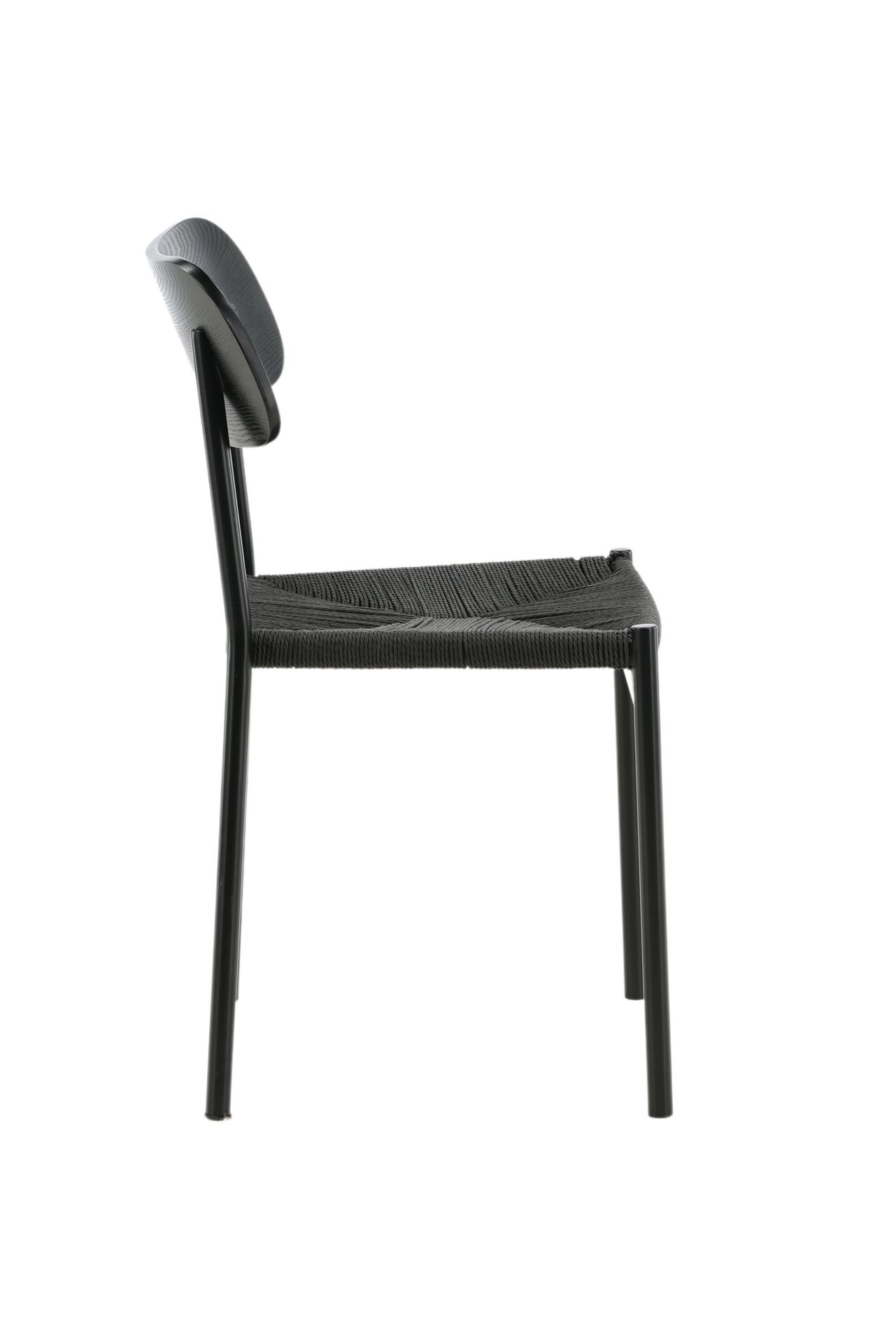 Venture Design, krzesła ogrodowe, Polly, czarne