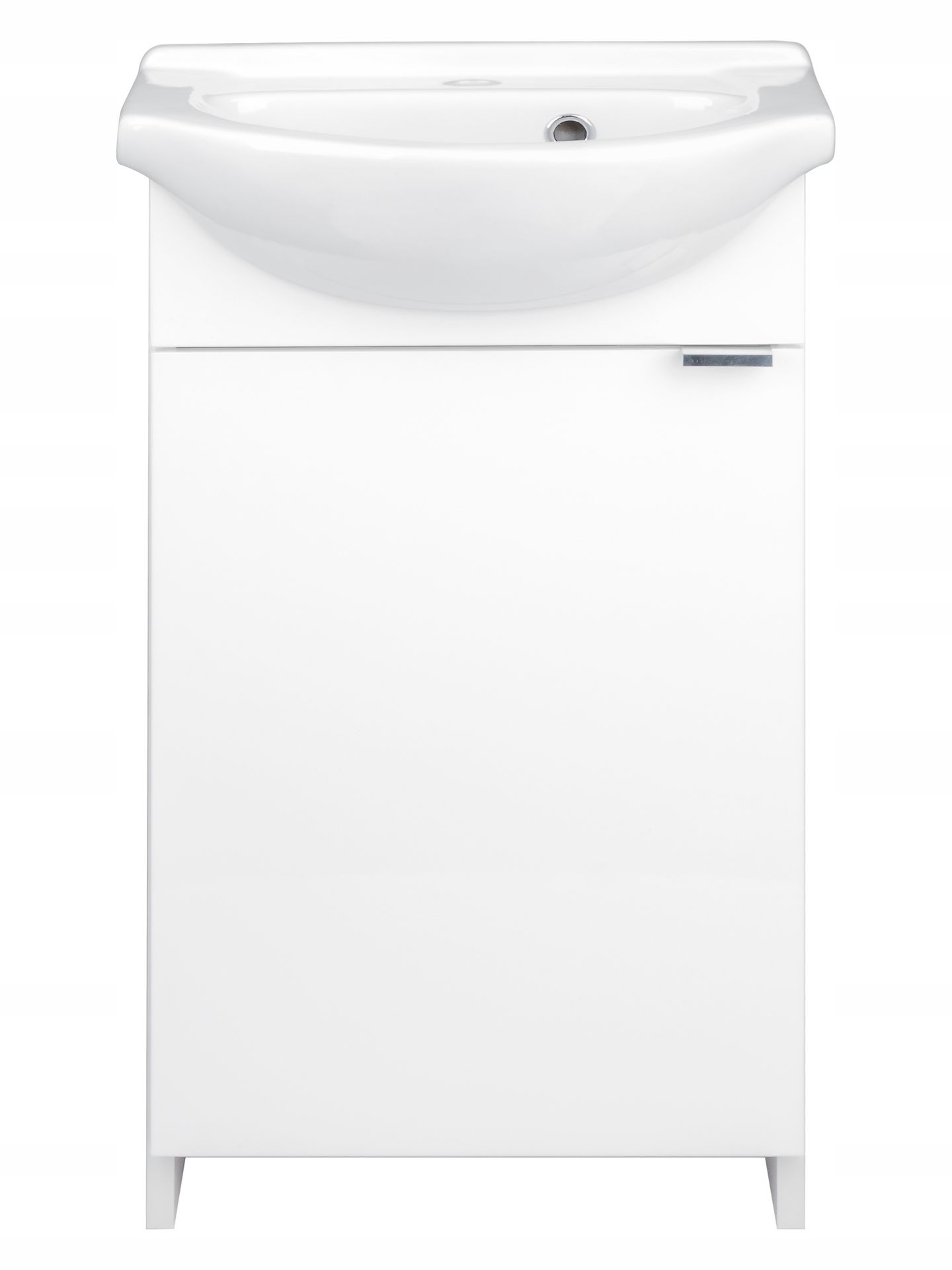 DomoDomo szafka łazienkowa z umywalką 86x40 biała Kredo