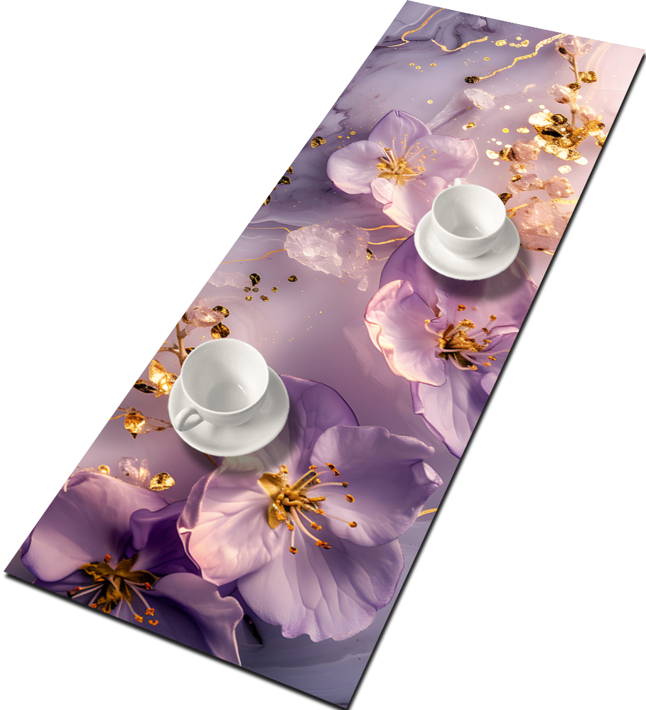 BERTONI filcowy bieżnik, obrus z wzorem ławka dekoracja stołu LAYLA 115x40 cm