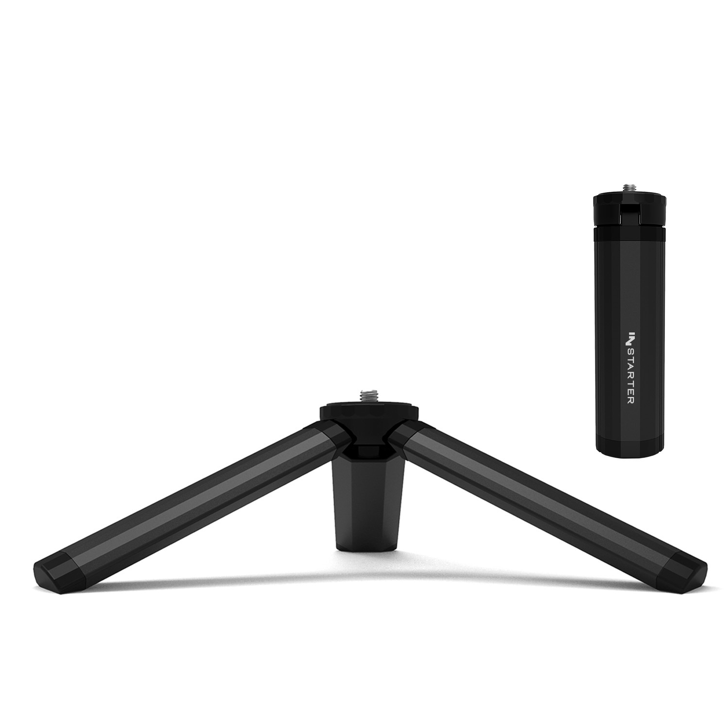 Statyw stołowy Instarter do kamer, smartfonów i lamp I Elastyczny mini statyw z obciążeniem do 1,5 kg I Mały statyw do kamery ze śrubą 1/4