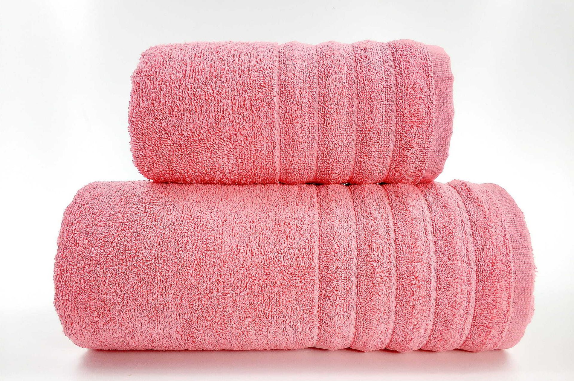 Ręcznik, minimalistyczny ręcznik kąpielowy, 100% bawełna, Alexa 50x90cm koralowy