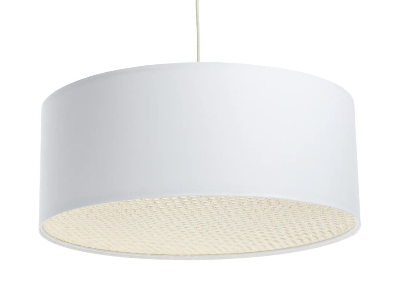 Lampa wisząca MODERN RATTAN 40 biała