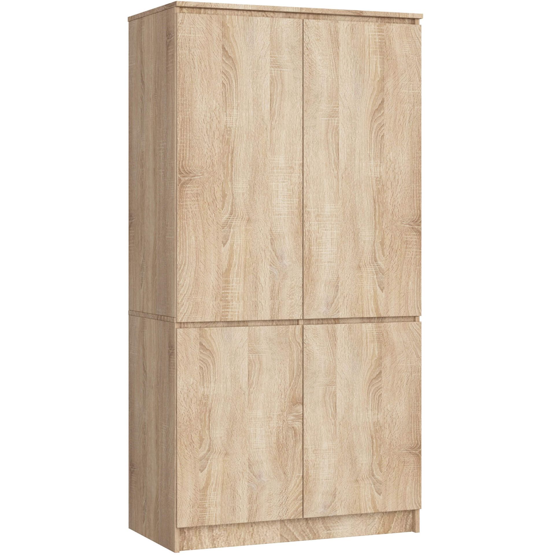 Szafa S90 4 drzwi AKORD Dąb Sonoma 90x51x180 cm