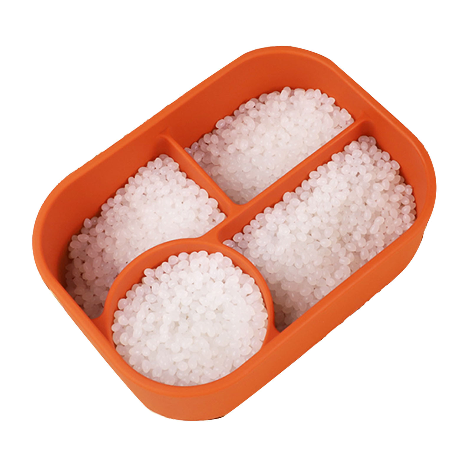 Silikonowe pudełko na bento, silikonowe pudełko na lunch, pudełko na lunch z przegródkami, pudełko do przechowywania żywności wielokrotnego użytku, pojemnik na żywność do mikrofalówki, pudełko na lunch z silikonową pokrywką