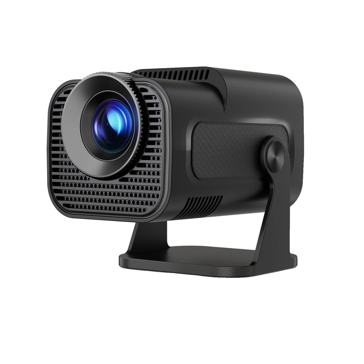 Mini projektor, natywna rozdzielczość 720P, jasność 12000 lumenów, HY320Mini czarny, wtyczka EU