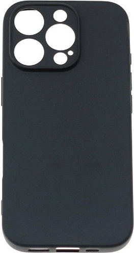 Silikonowe etui z miękkiego TPU do Apple iPhone 16 Pro - czarny KP34930