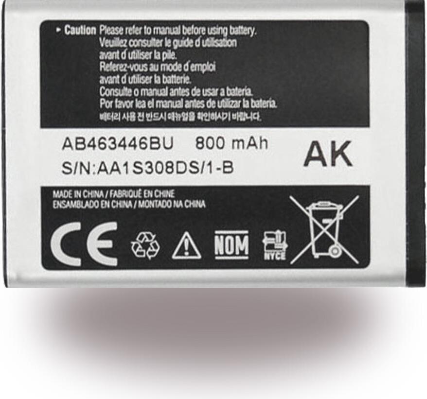 Samsung - AB463446BA/BU Oryginalny Akku - 800mAh