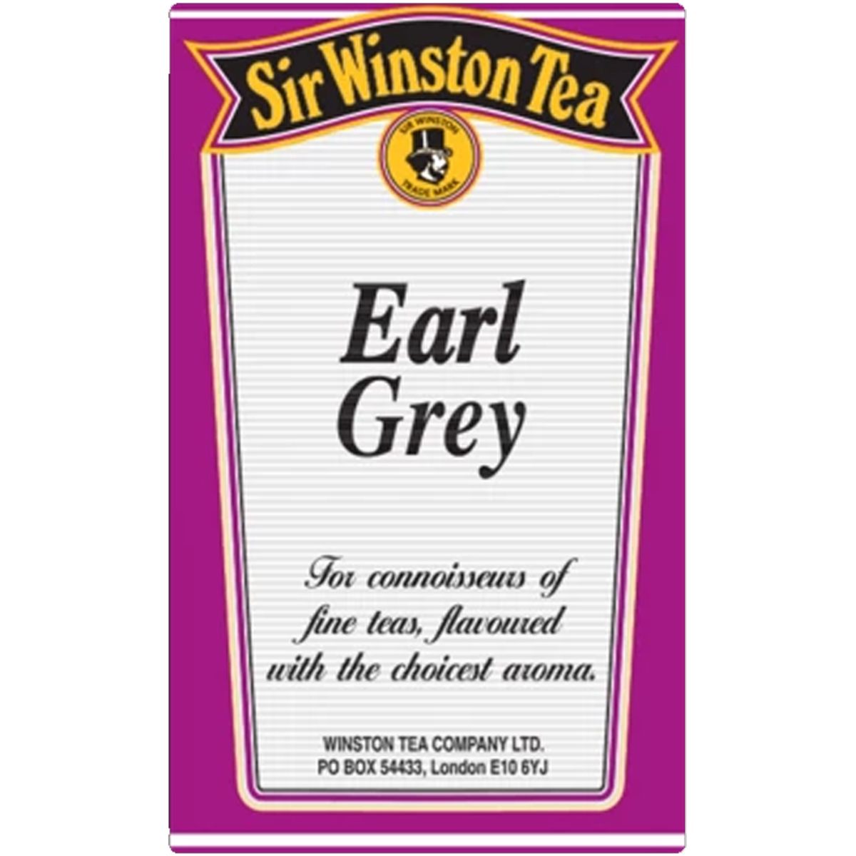 Sir Winston Earl Grey czarna herbata aromatyzowana olejkiem bergamotowym 500g