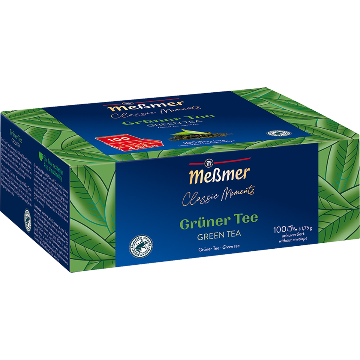 Meßmer Classic Moments Herbata zielona w torebkach nierozwinięta 175g
