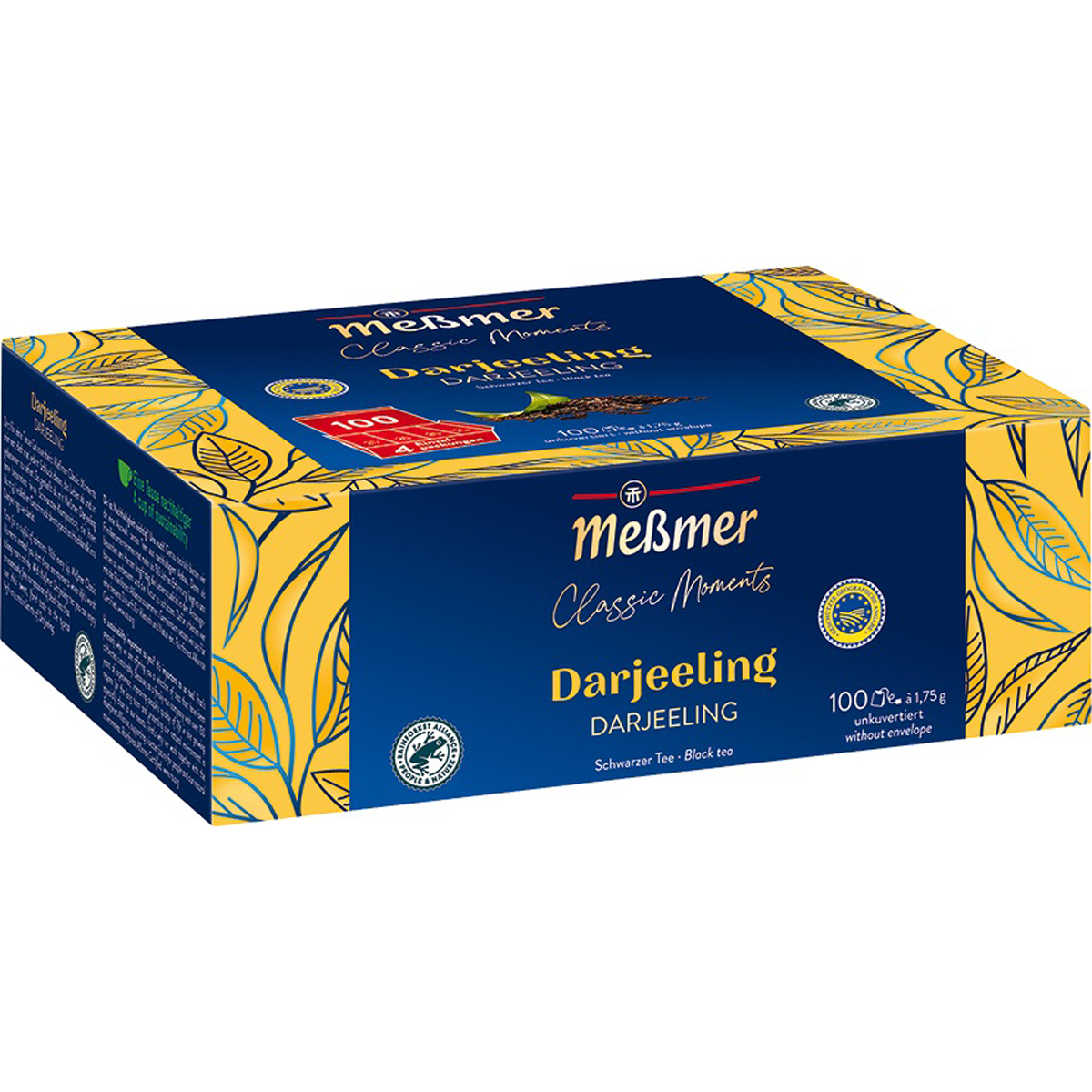 Herbata czarna Meßmer Classic Moments Darjeeling o słodkim smaku 175 g