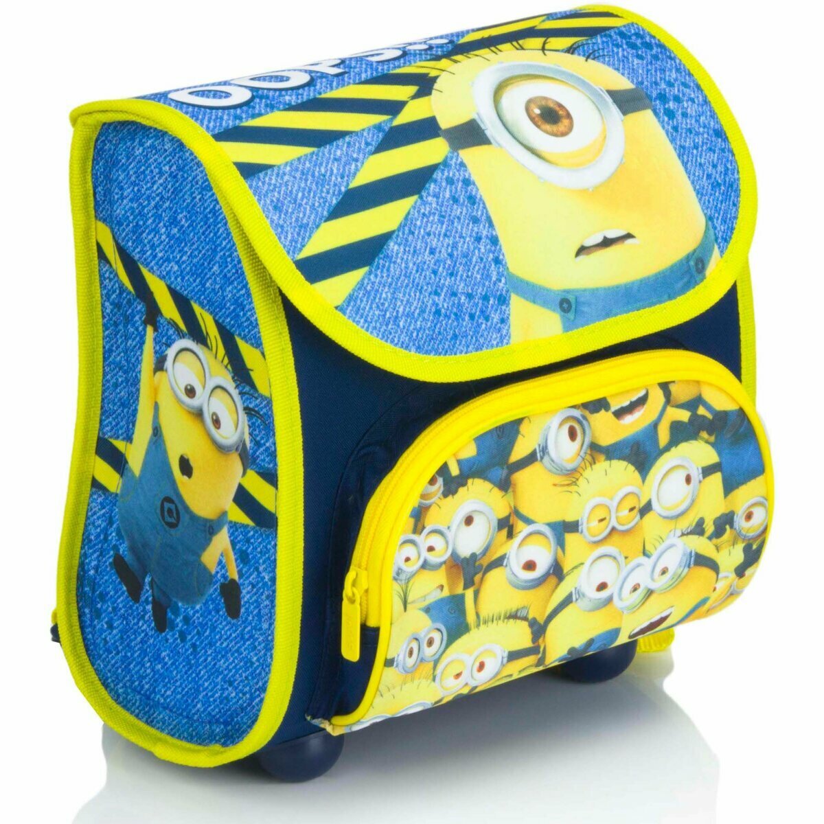 Plecak szkolny dla dzieci Minions - Kolorowy plecak z popularnymi postaciami