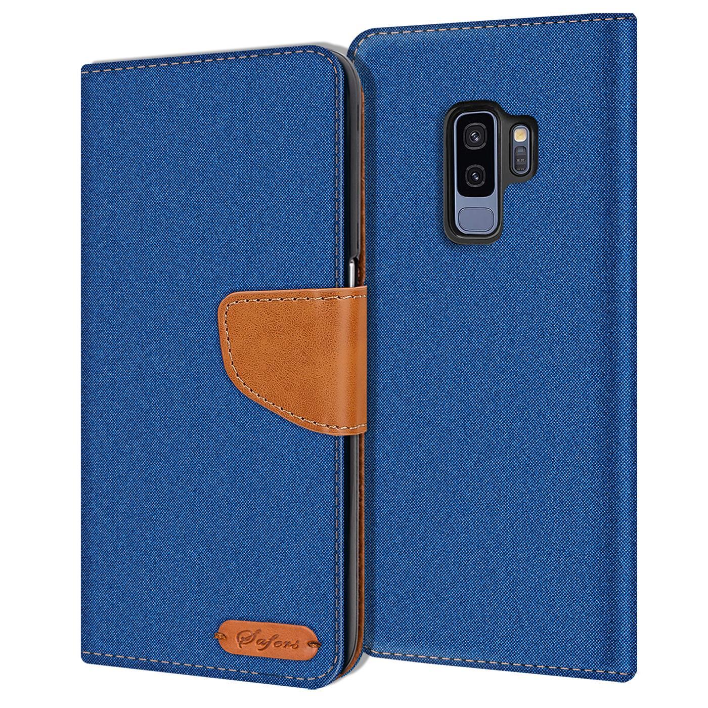 Etui na telefon komórkowy Samsung Galaxy S9+ etui z klapką pokrowiec ochronny pokrowiec z tkaniny