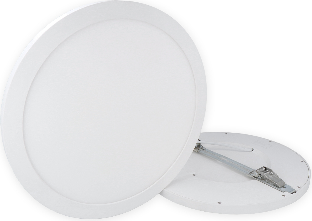 24W panel LED natynkowy reflektor wpuszczany światło wpuszczane ciepły biały 2200 lumenów lampa sufitowa okrągła