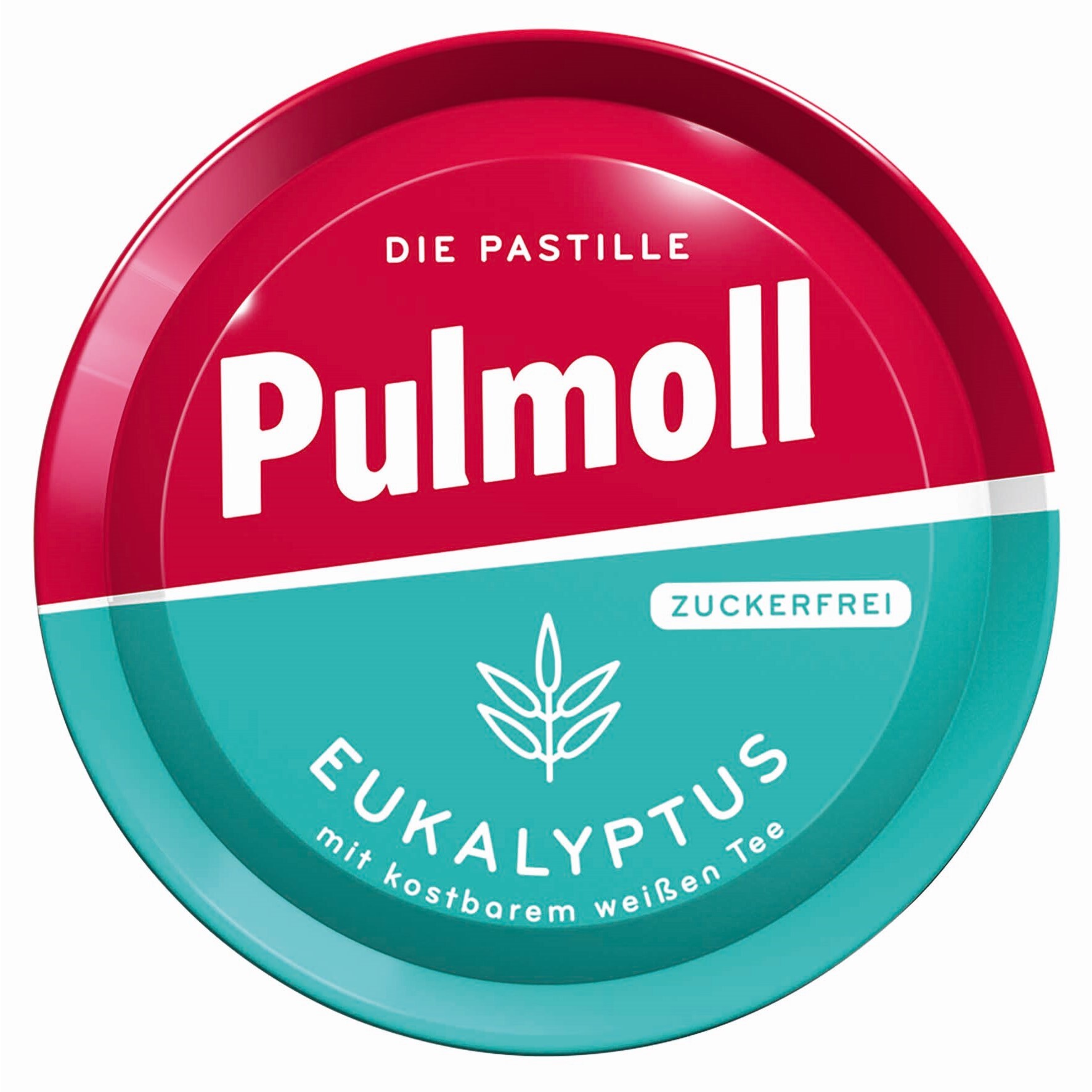 Pastylki na kaszel Pulmoll eukaliptus i biała herbata 50g opakowanie 10 sztuk