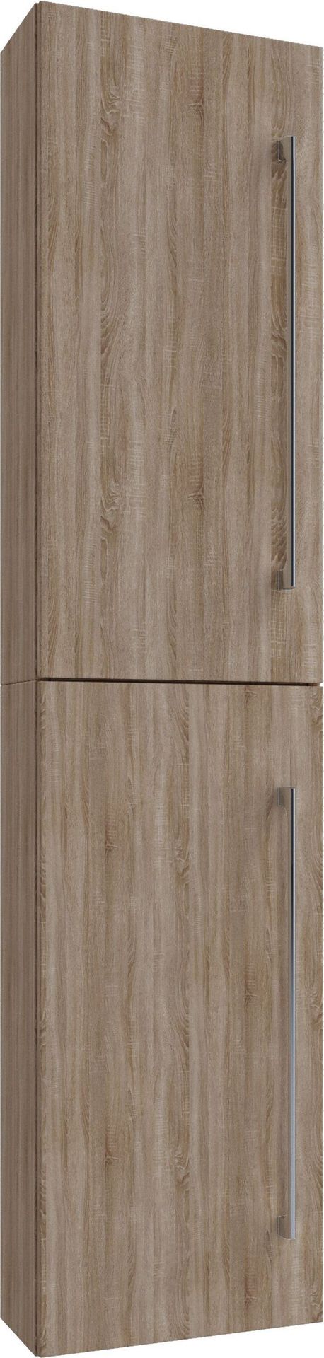 VCB6 szafka łazienkowa wysoka z 2 drzwi,Replika dąb sonoma.