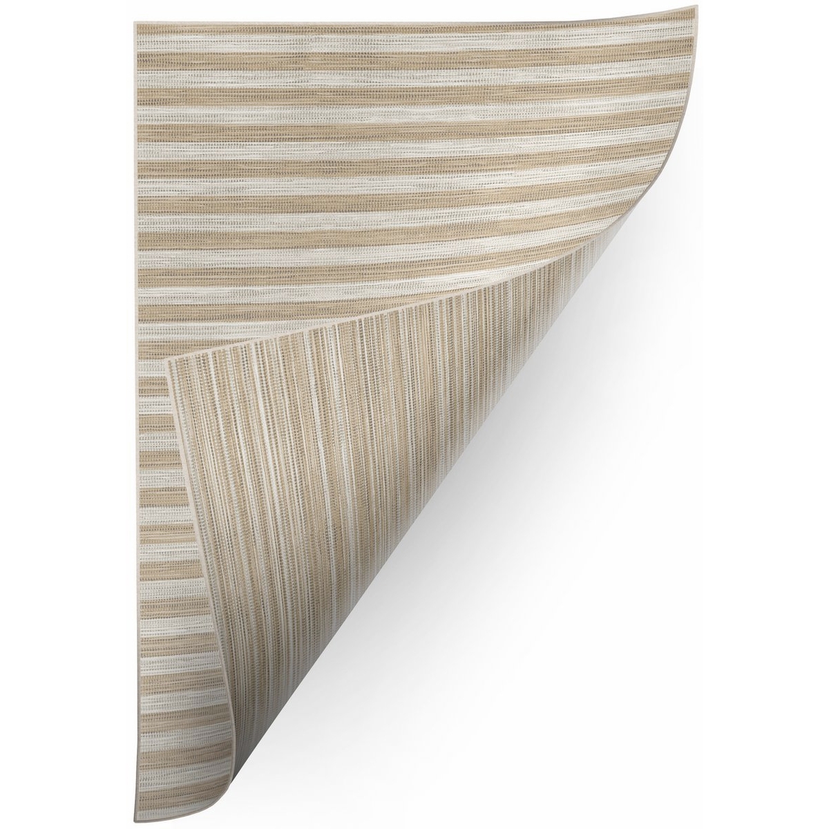 Dywan SZNURKOWY DWUSTRONNY SIZAL DOUBLE 29203/750 PASKI PASECZKI brąz/beż beżowy 160x230 cm